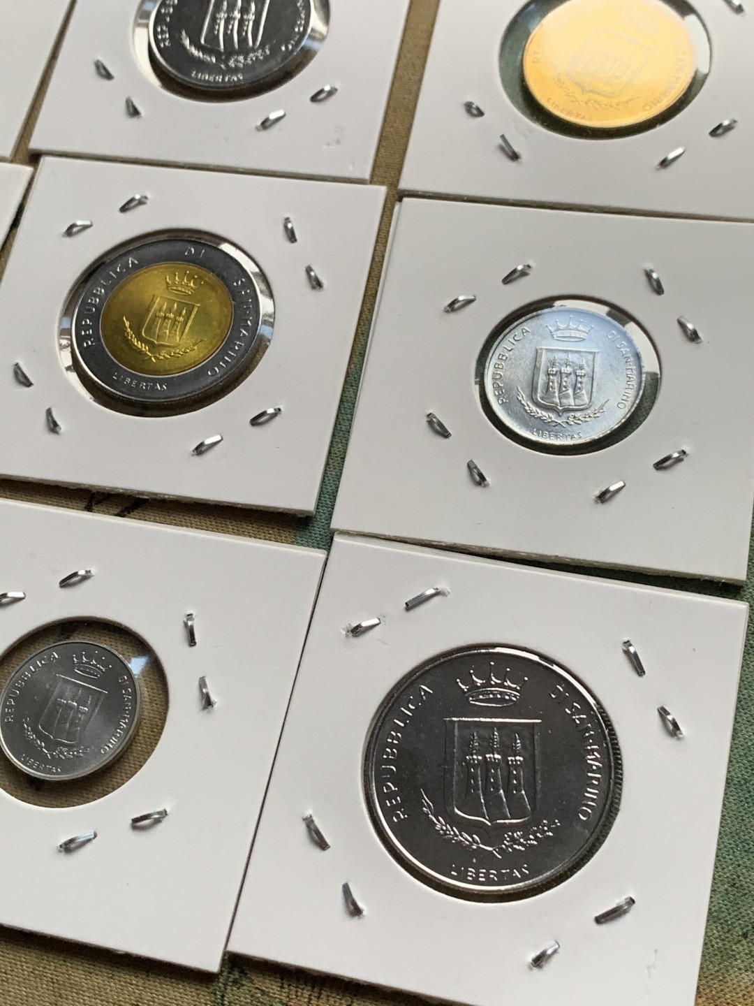 《竞宝斋》第44场-本周日，周一2场连拍（全场顺丰包邮） 1983年 圣马力诺 核威胁 9枚套