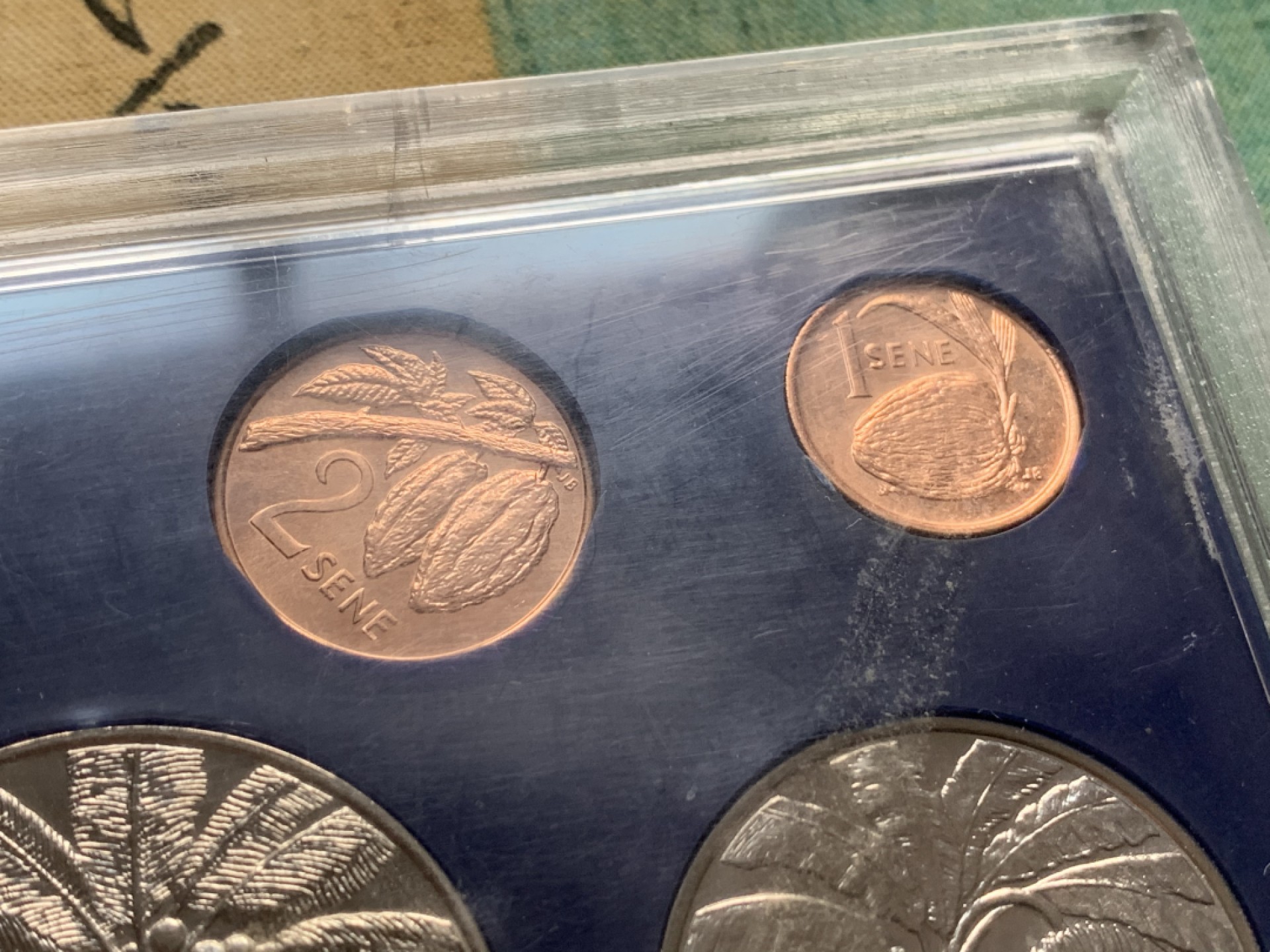 《竞宝斋》第44场-本周日，周一2场连拍（全场顺丰包邮） 1974年 萨摩亚 椰树版 盒装 7枚 套