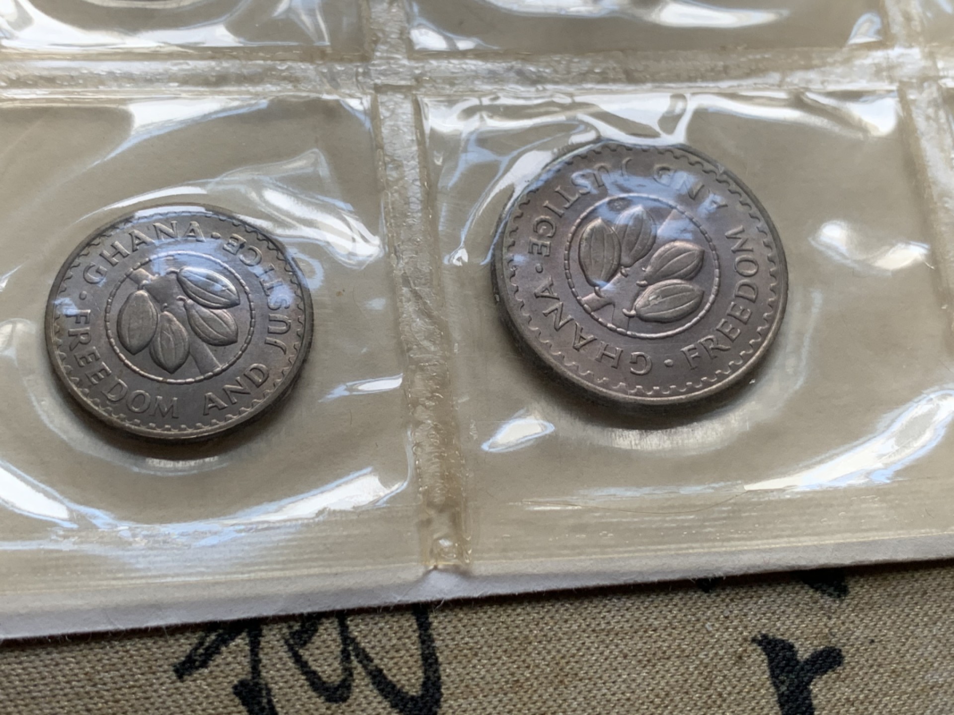 《竞宝斋》第44场-本周日，周一2场连拍（全场顺丰包邮） 1967年 加纳 6枚套