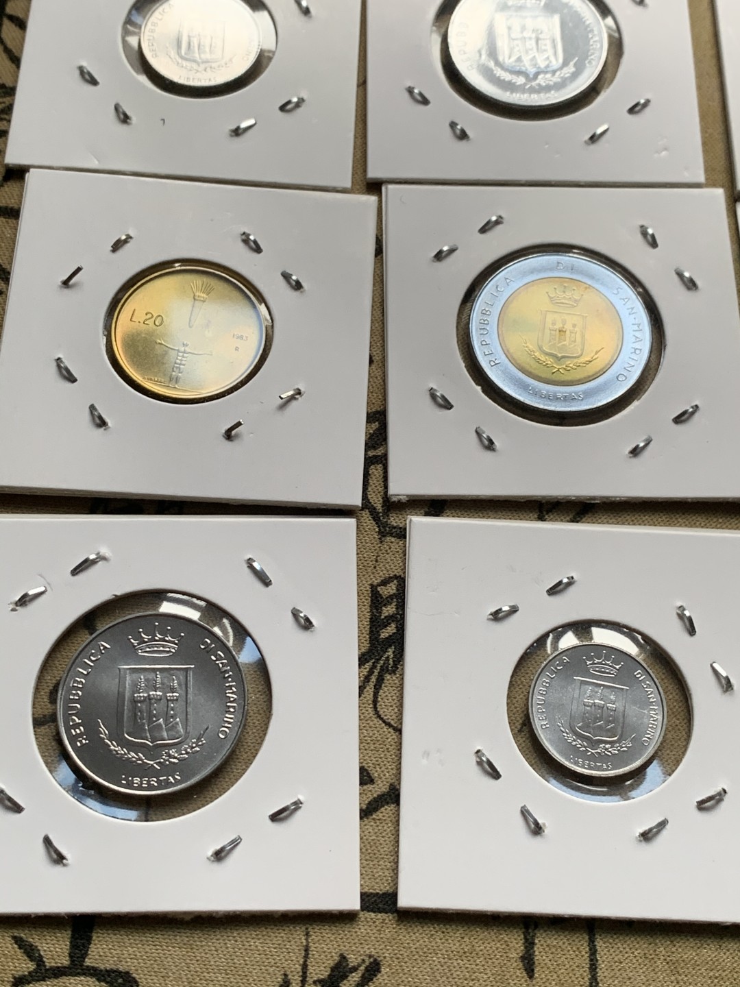 《竞宝斋》第44场-本周日，周一2场连拍（全场顺丰包邮） 1983年 圣马力诺 核威胁 9枚套