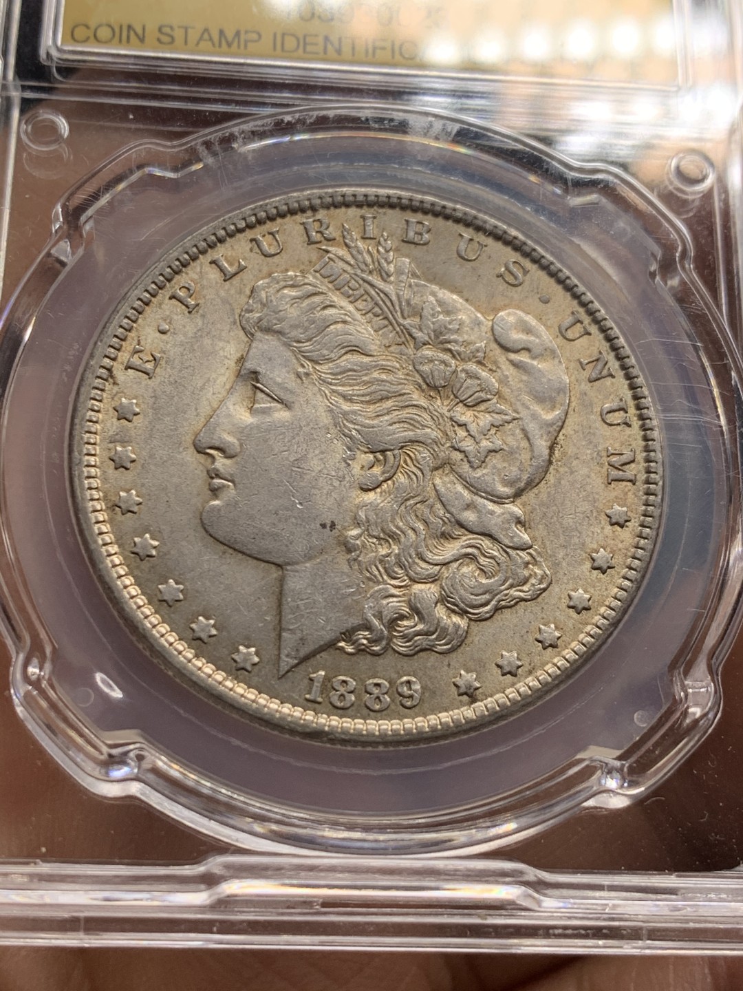 《竞宝斋》第44场-本周日，周一2场连拍（全场顺丰包邮） 摩根银币3枚一组【】美国1896 1891 1889年