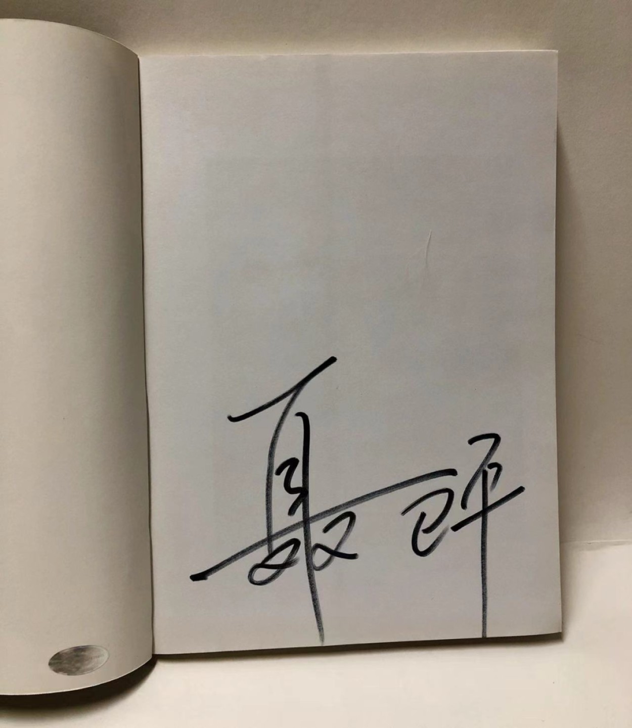 零元拍：棋圣 聂卫平亲笔签名自传《力挽狂澜》