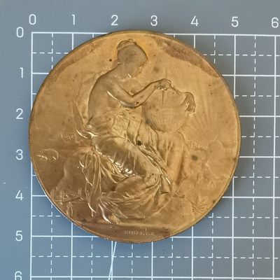 👸奇货可居🙆‍♀️第二场：法国章牌专场【女神的日常】 - Melun市教育展览会铜章