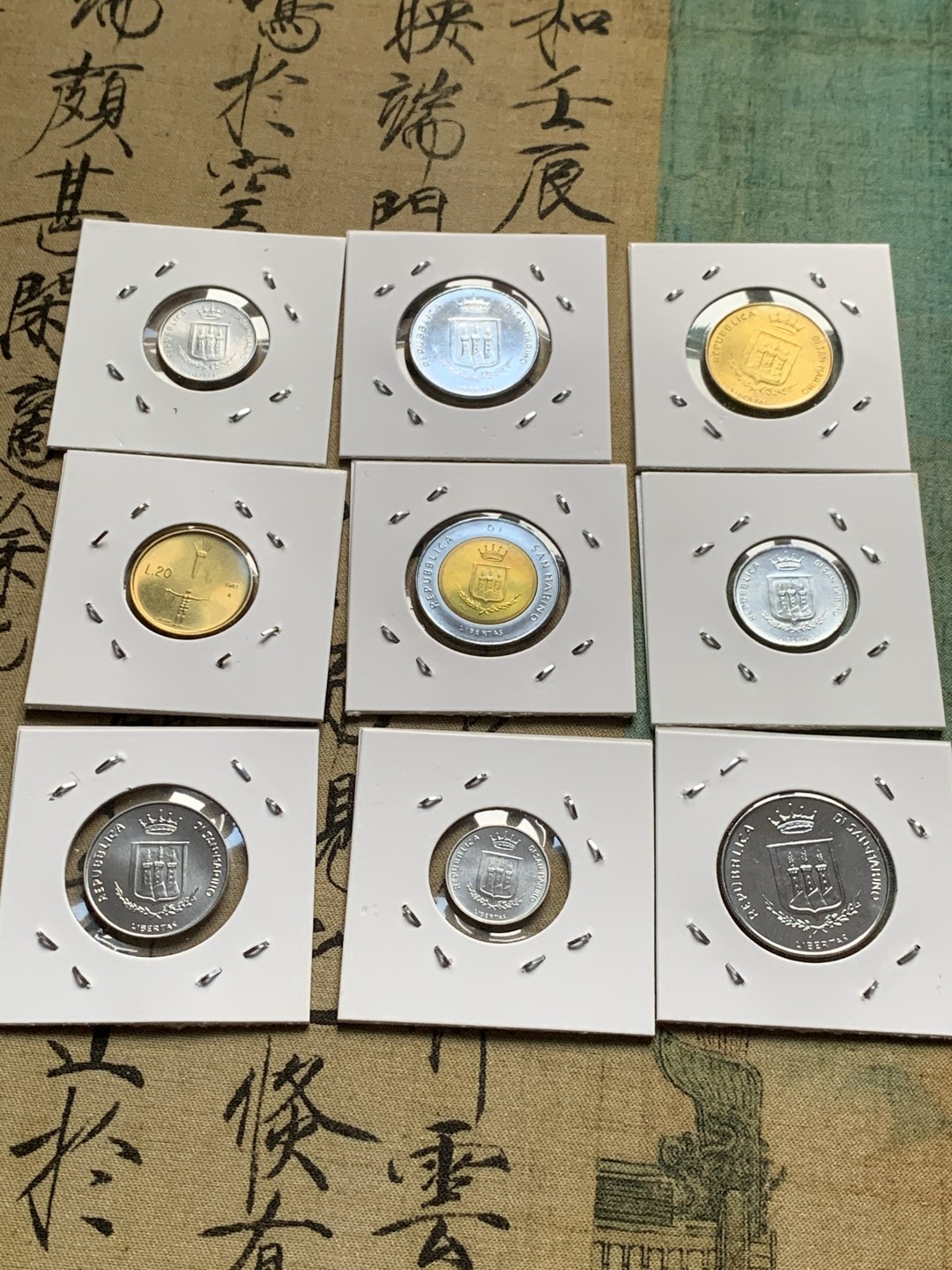 《竞宝斋》第44场-本周日，周一2场连拍（全场顺丰包邮） 1983年 圣马力诺 核威胁 9枚套