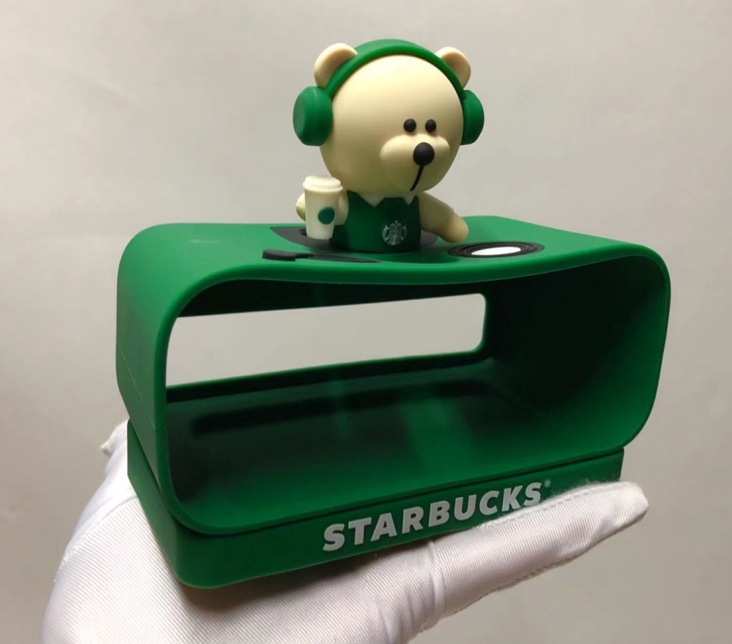 零元拍：星巴克原品全新天猫精灵音箱。