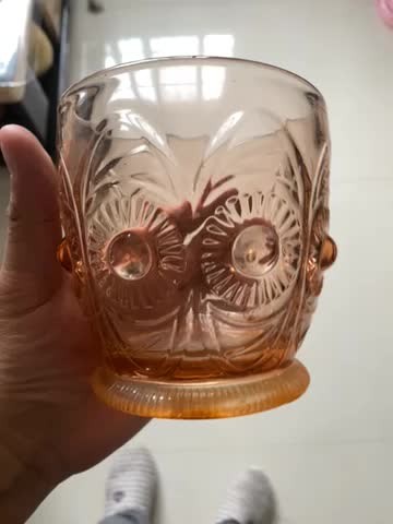 民国琉璃杯