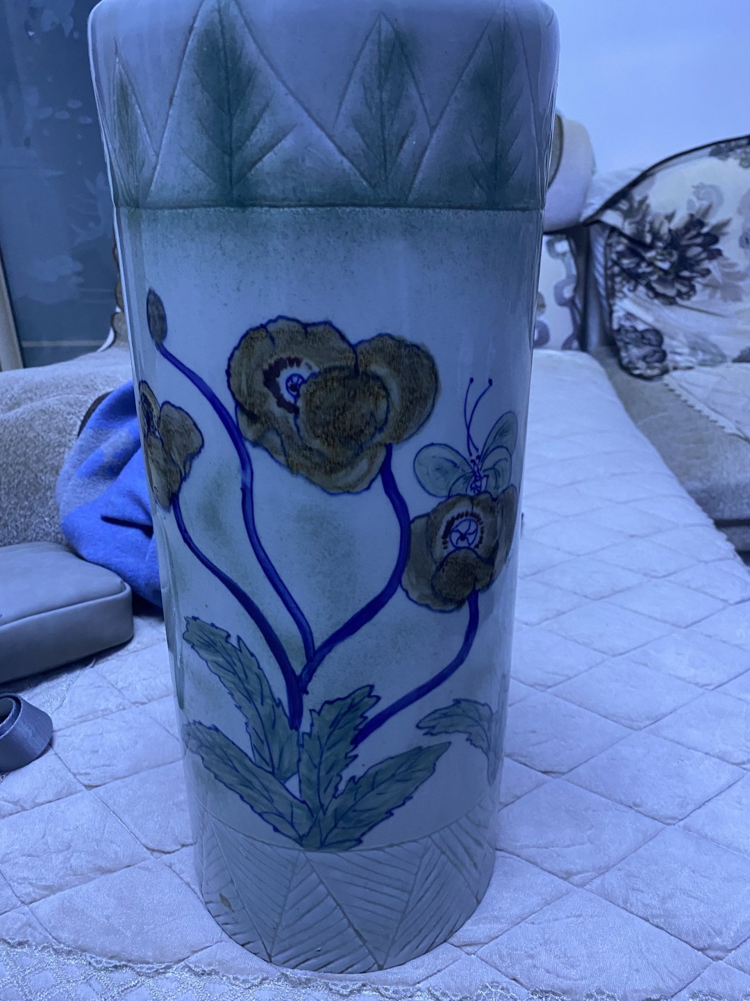 景德者花瓶彩绘