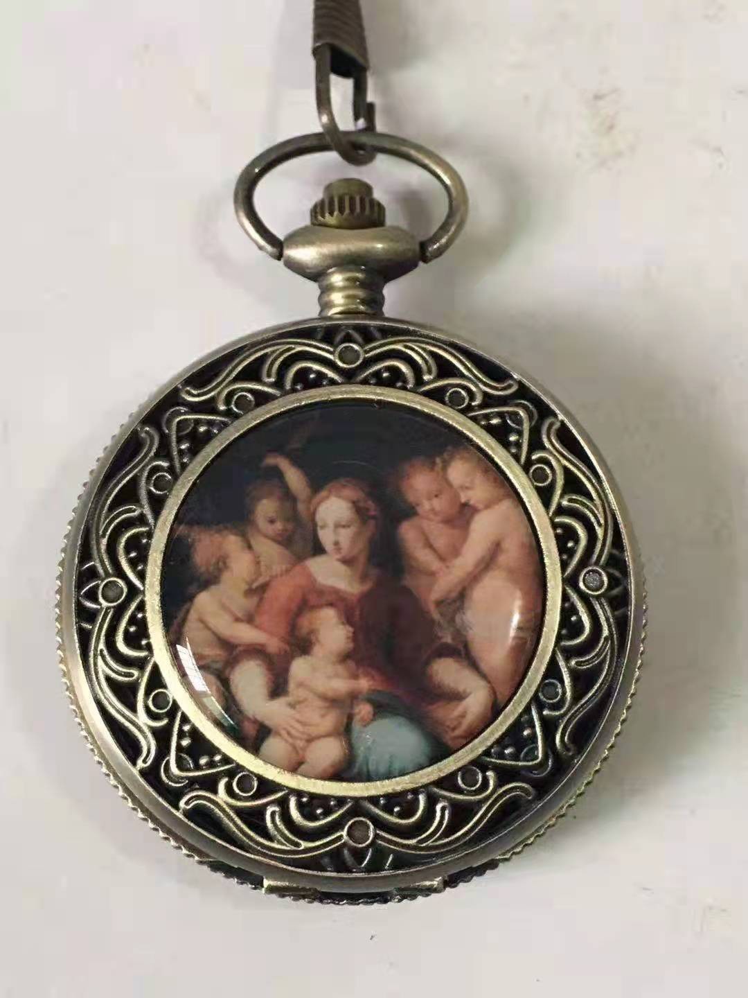 70周年纪念钞 西洋机械怀表 纯手工上劲！ 西洋机械怀表 纯手工上劲！ 