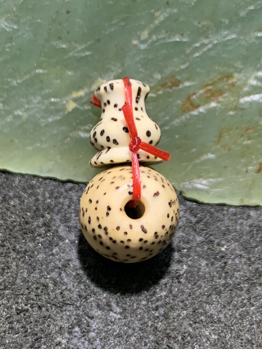 精美星月小佛头三通一套！