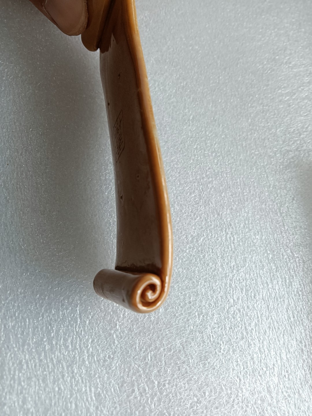 清代矾红墨彩墨床