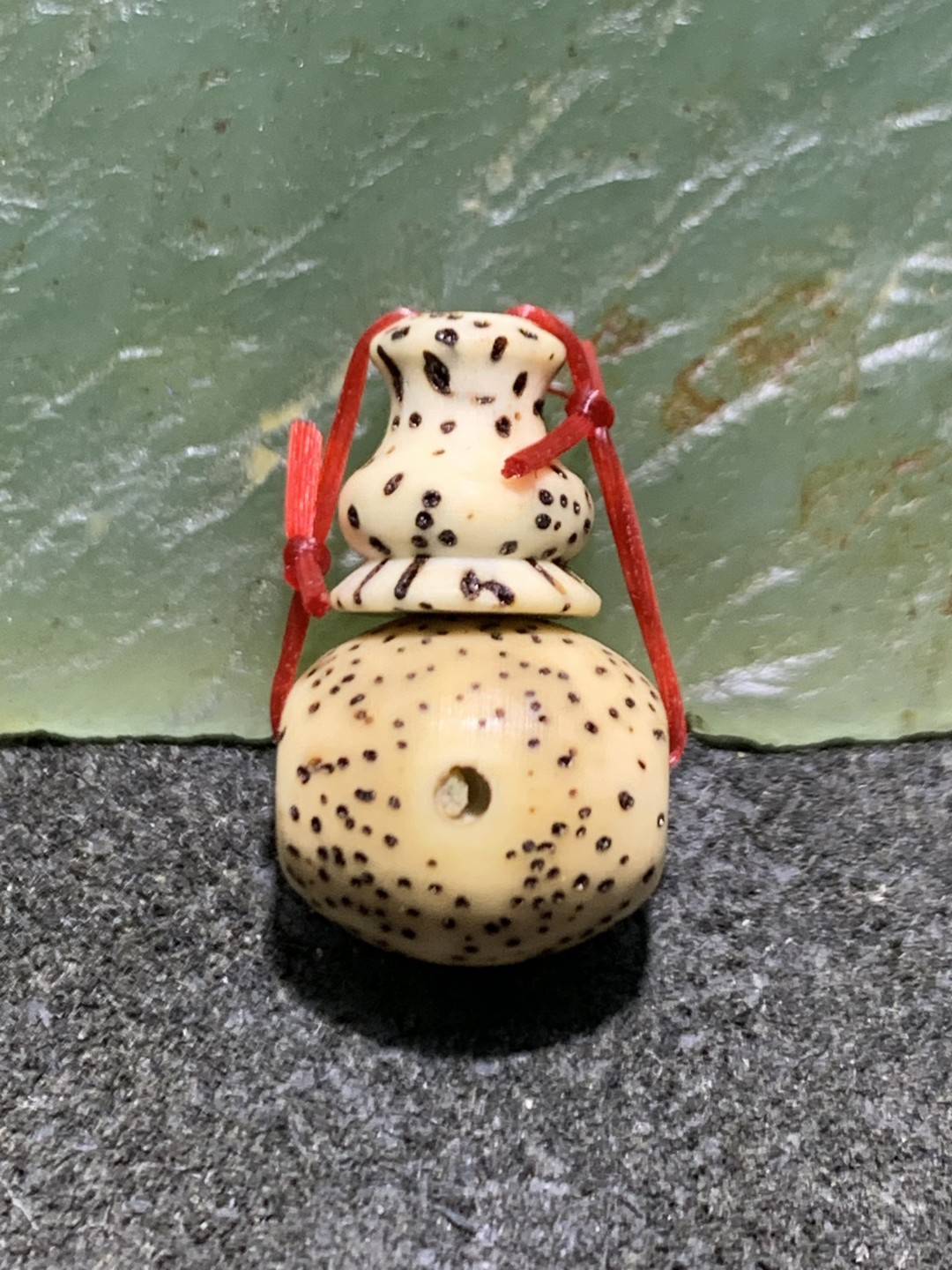 精美星月小佛头三通一套！