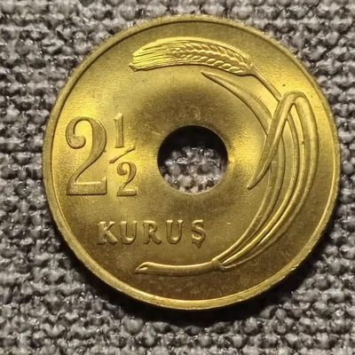 0起1加-纯粹捡漏拍-77场0佣包邮全托管场 - 土耳其1949年2-1/2库鲁