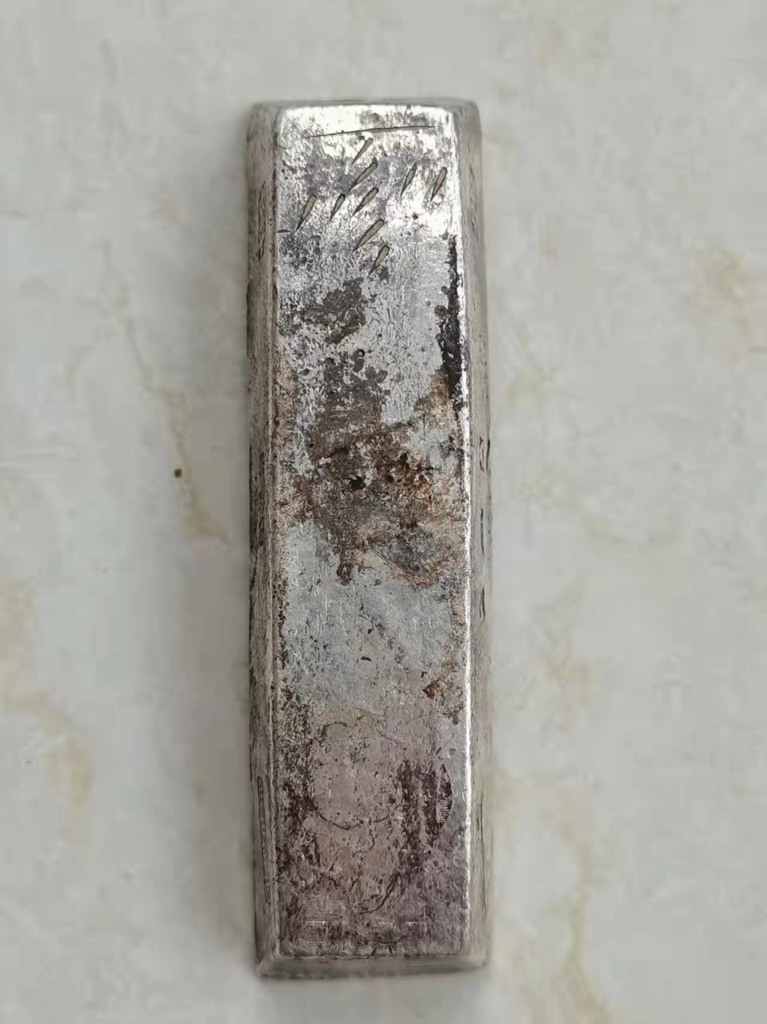 N&C第十九期：老银锭专场 安南银条 371.9g