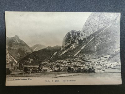 百年欧洲明信片 - 山下的村庄