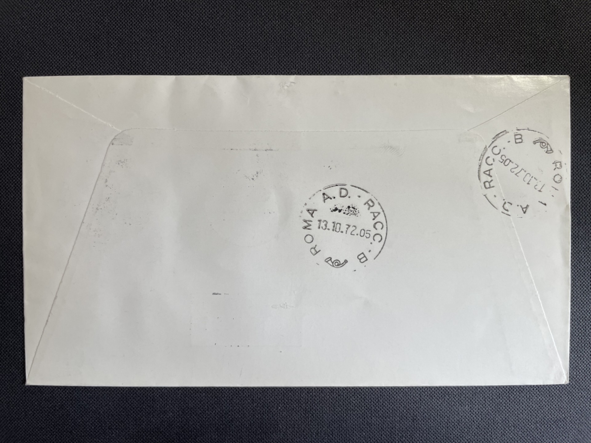 【第13期】莲池邮币国际拍卖 【梵蒂冈】1972 国际图书年 首日封实寄罗马