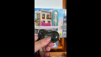 青玉唐马手把件