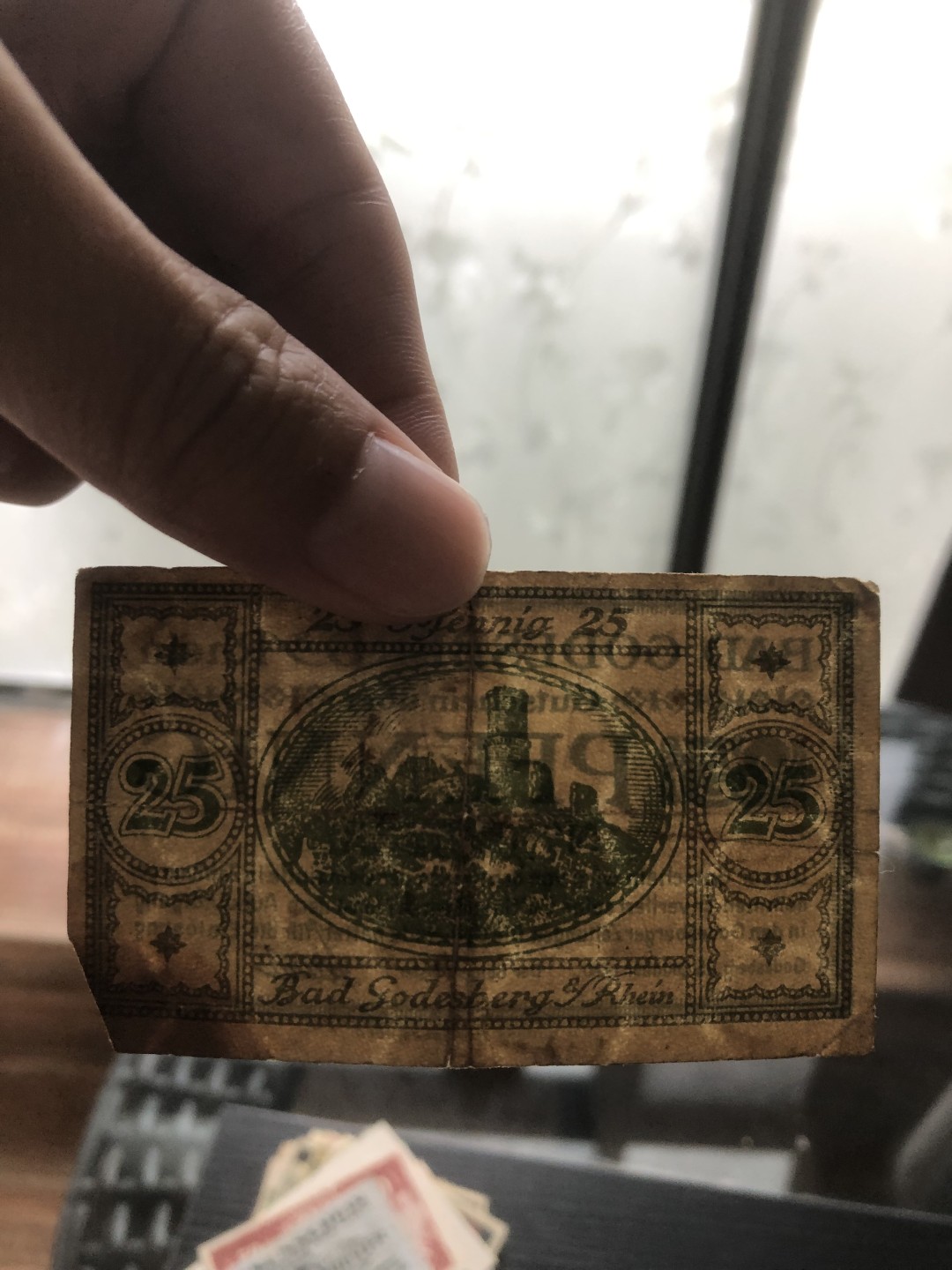 【保诚微拍】【全场包邮】第23期 【德国紧急时期纸币】 【纸币】【德国紧急时期纸币】#177 1920年25芬尼