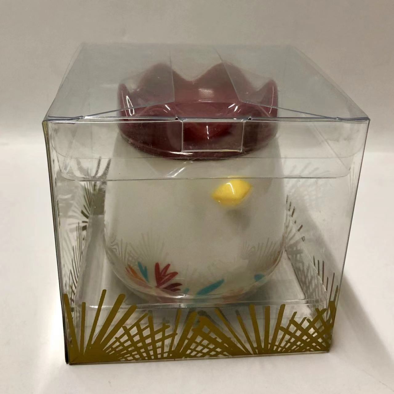 零元拍：星巴克原品全新小鸡造型水杯。可爱的小鸡造型，萌萌的样子。让你爱不释手