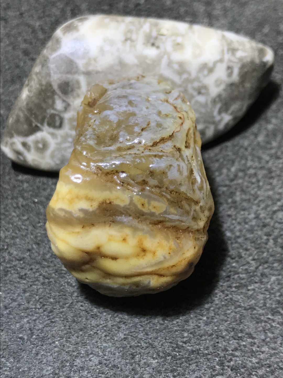 精美戈壁高玉化血脉筋脉石原石一颗