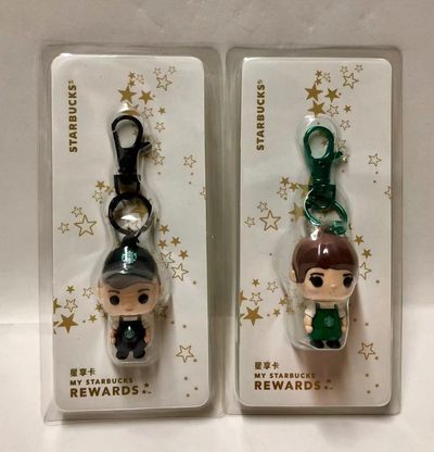 零元拍：星巴克原品全新钥匙扣。星巴克定制款钥匙扣，男孩女孩款。挂在背包或者钥匙上，让你时刻想起心中的她。 - 零元拍：星巴克原品全新钥匙扣。星巴克定制款钥匙扣，男孩女孩款。挂在背包或者钥匙上，让你时刻想起心中的她。