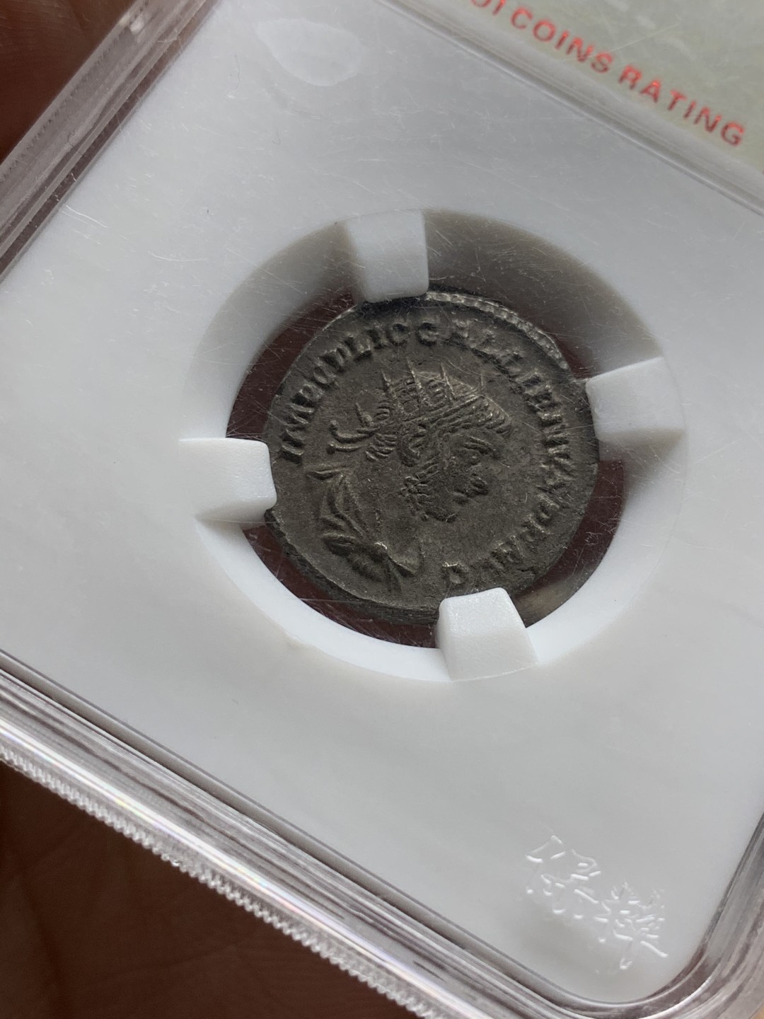 《竞宝斋》第47场-本周日，周一2场连拍（全场不限金额包邮） 保粹XF45  少见的古罗马帝国时期银币  