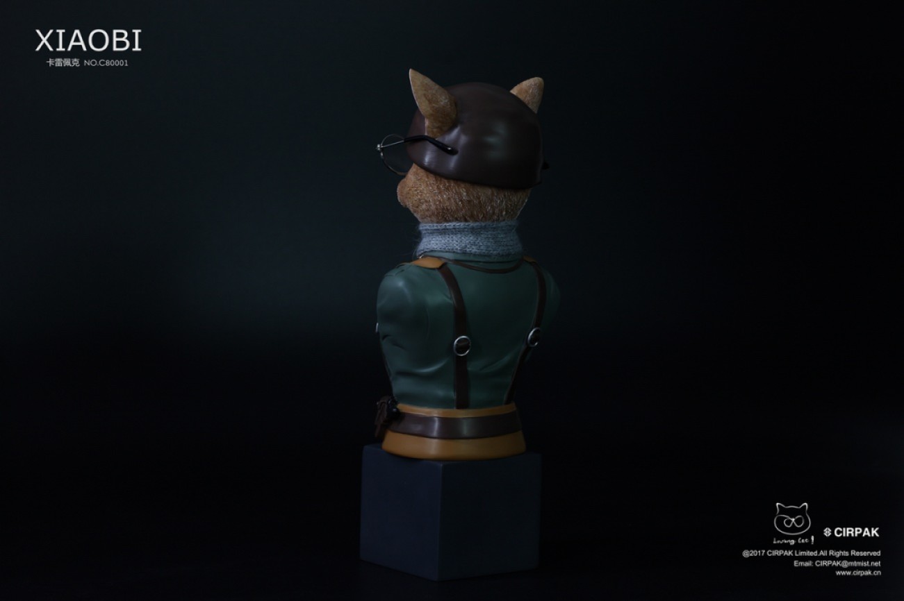零元拍：CIRPAK 出品：12寸 朋克小比 - Punk XIAOBI 雕像