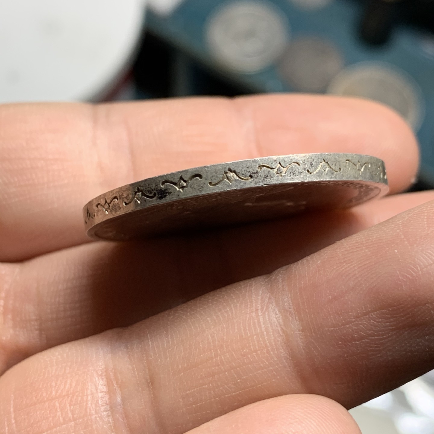 《竞宝斋》第47场-本周日，周一2场连拍（全场不限金额包邮） 原光裸币  车轮光泽极强 1939年匈牙利海军上将摄政王霍尔蒂头像5潘果银币  天使图案经典