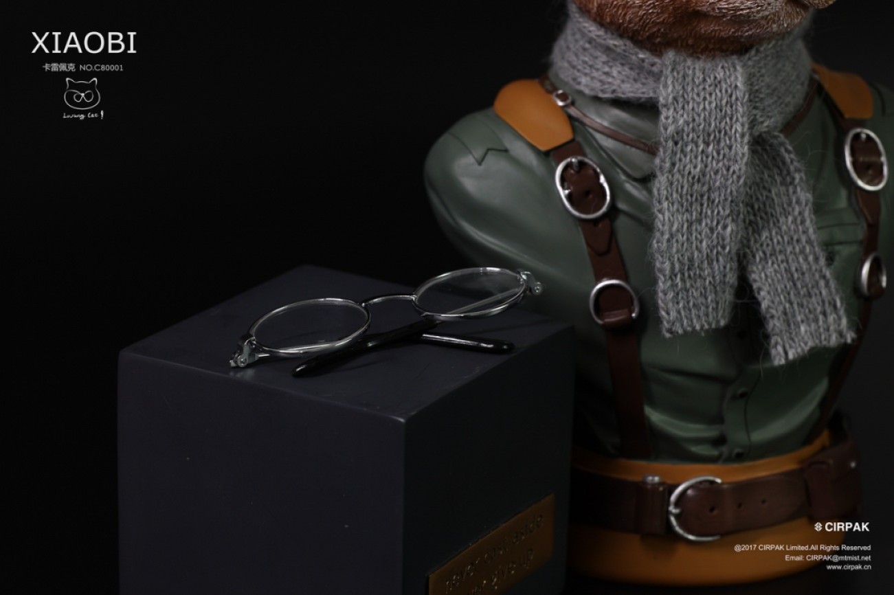 零元拍：CIRPAK 出品：12寸 朋克小比 - Punk XIAOBI 雕像