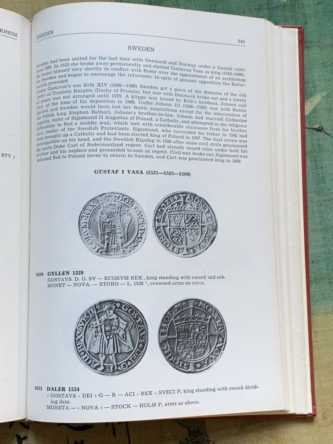 《竞宝斋》第47场-本周日，周一2场连拍（全场不限金额包邮） 达文波特 1484-1600 欧洲克朗目录 这个时期的克书已经找不到了，难得资料 厚达330页，评级币的DAV编号就来自于此