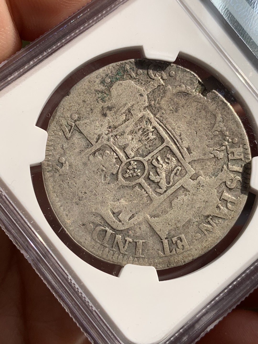 《竞宝斋》第48场-本周日，周一2场连拍（全场不限金额包邮） NGC VG8 墨西哥 18xx年 费七 萨卡特卡斯版 内战 8里亚尔大银币