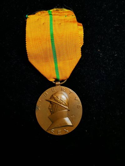 盛世勋华——号角文化勋章专场拍卖第13期 - 比利时阿尔贝一世在位纪念章