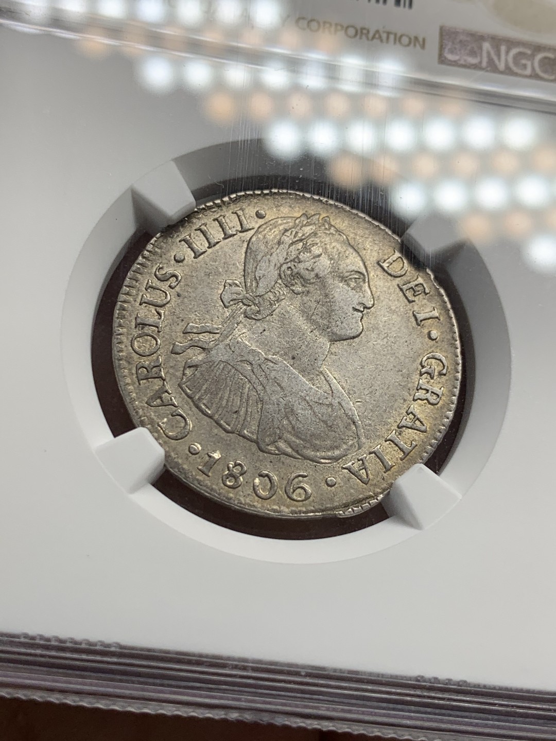 《竞宝斋》第48场-本周日，周一2场连拍（全场不限金额包邮） NGC-XF40 1806 秘鲁卡四2R