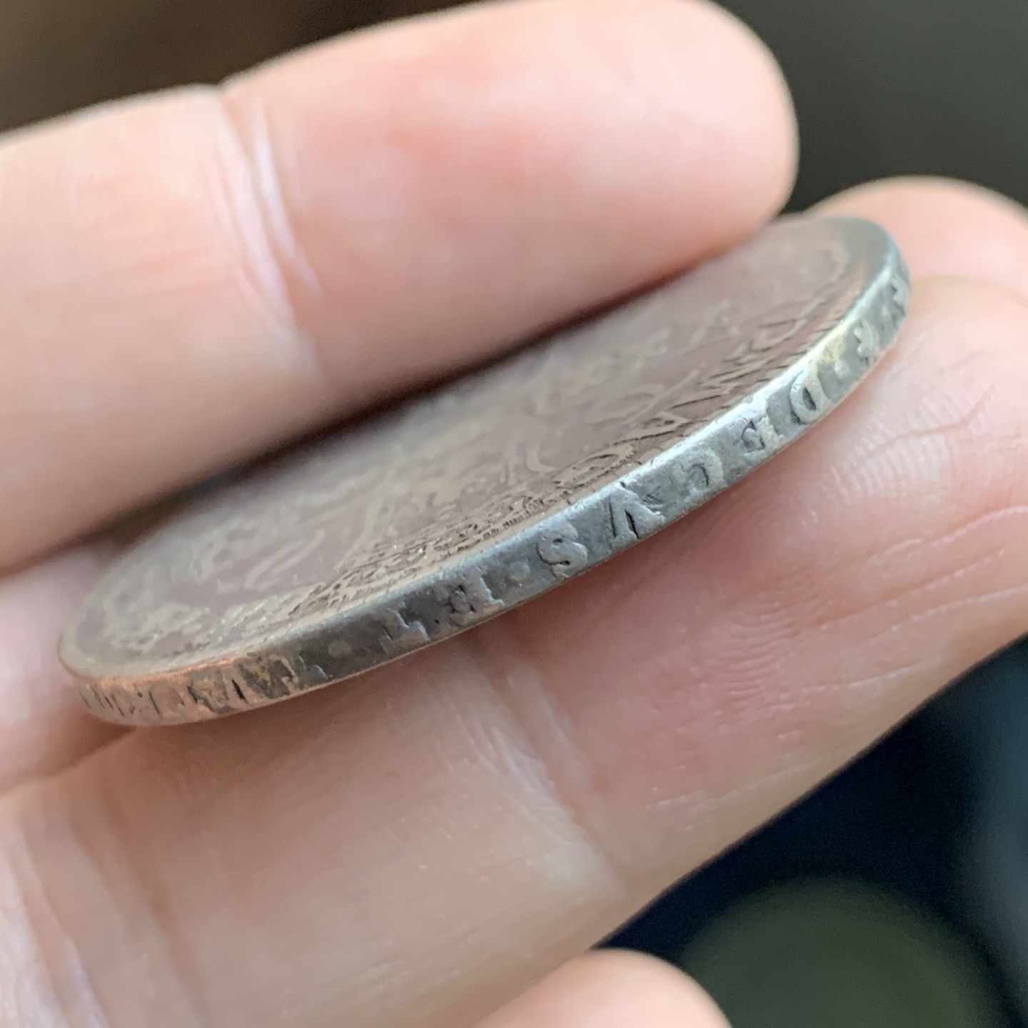 《竞宝斋》第48场-本周日，周一2场连拍（全场不限金额包邮） 英国 1672年查理二世一克朗银币 稀少品种 基本没有MS 05年AU品就九万了