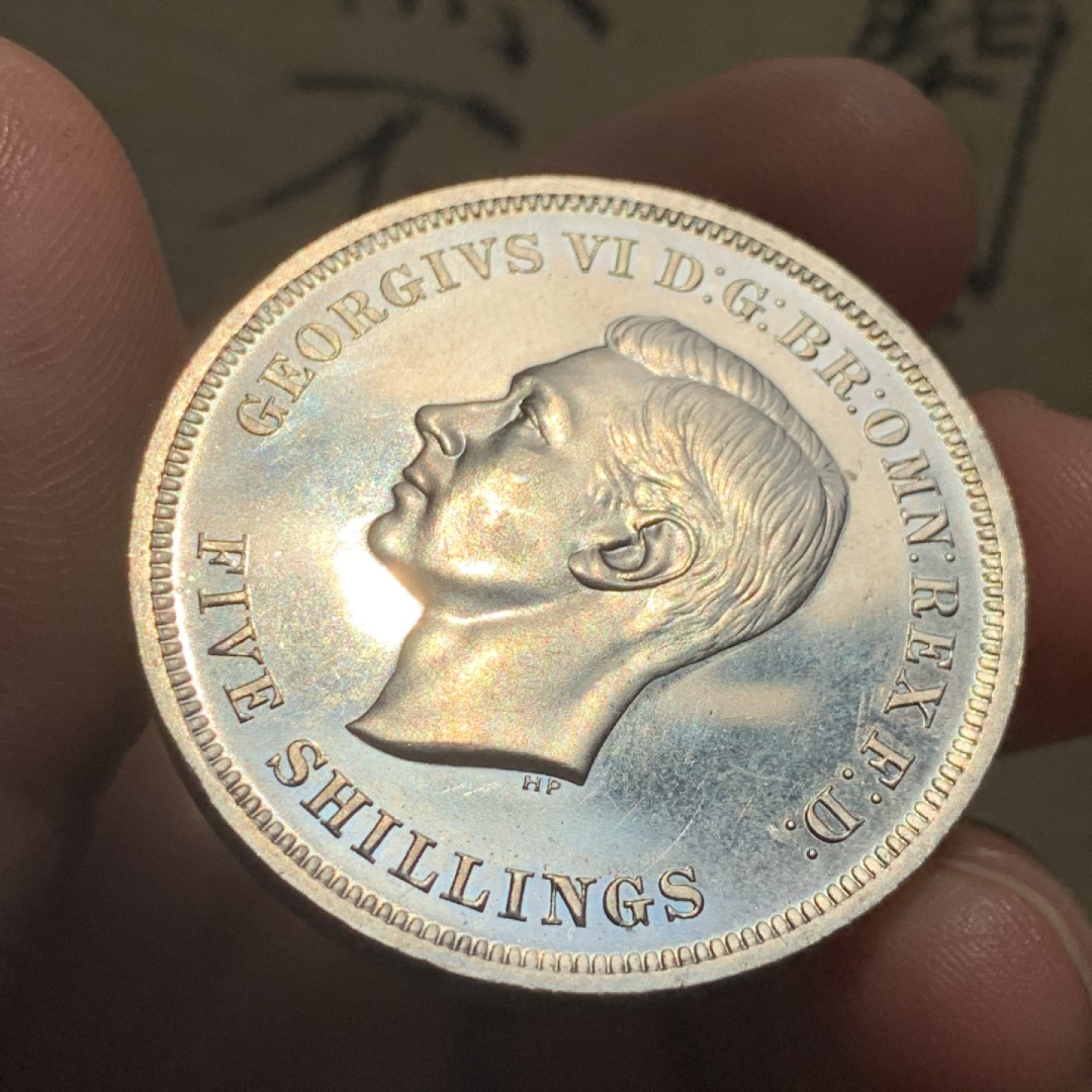 《竞宝斋》第48场-本周日，周一2场连拍（全场不限金额包邮） 1951年英国乔治六世马剑-原盒！