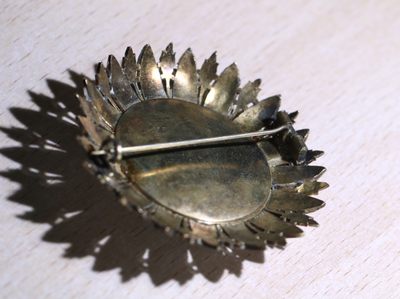 泰国暹罗战时白象勋章 最早期一版 银质珐琅有修复