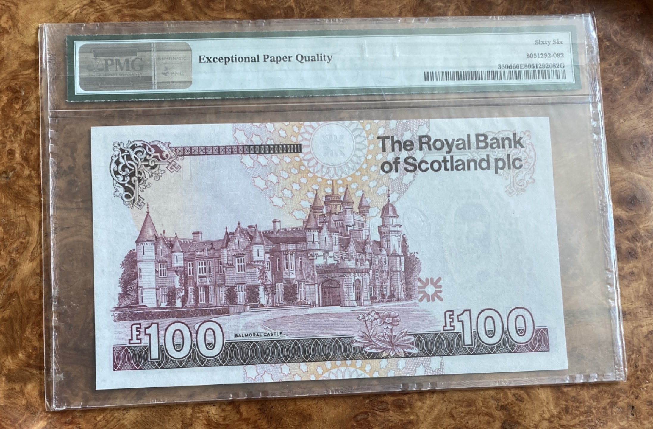 Chase Auction 第7期 - - 中外纸币、硬币、民国钞联拍！ 2000年苏格兰皇家银行100镑，PMG66，银行家 约翰劳！