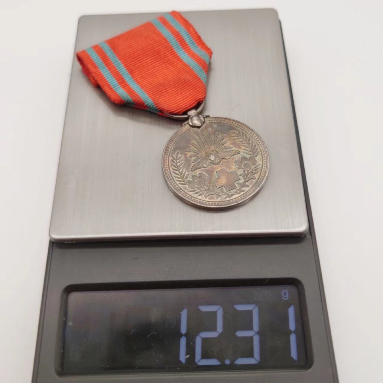 勋章奖章交易所04月17日拍卖 日本红十字奖章（银质）