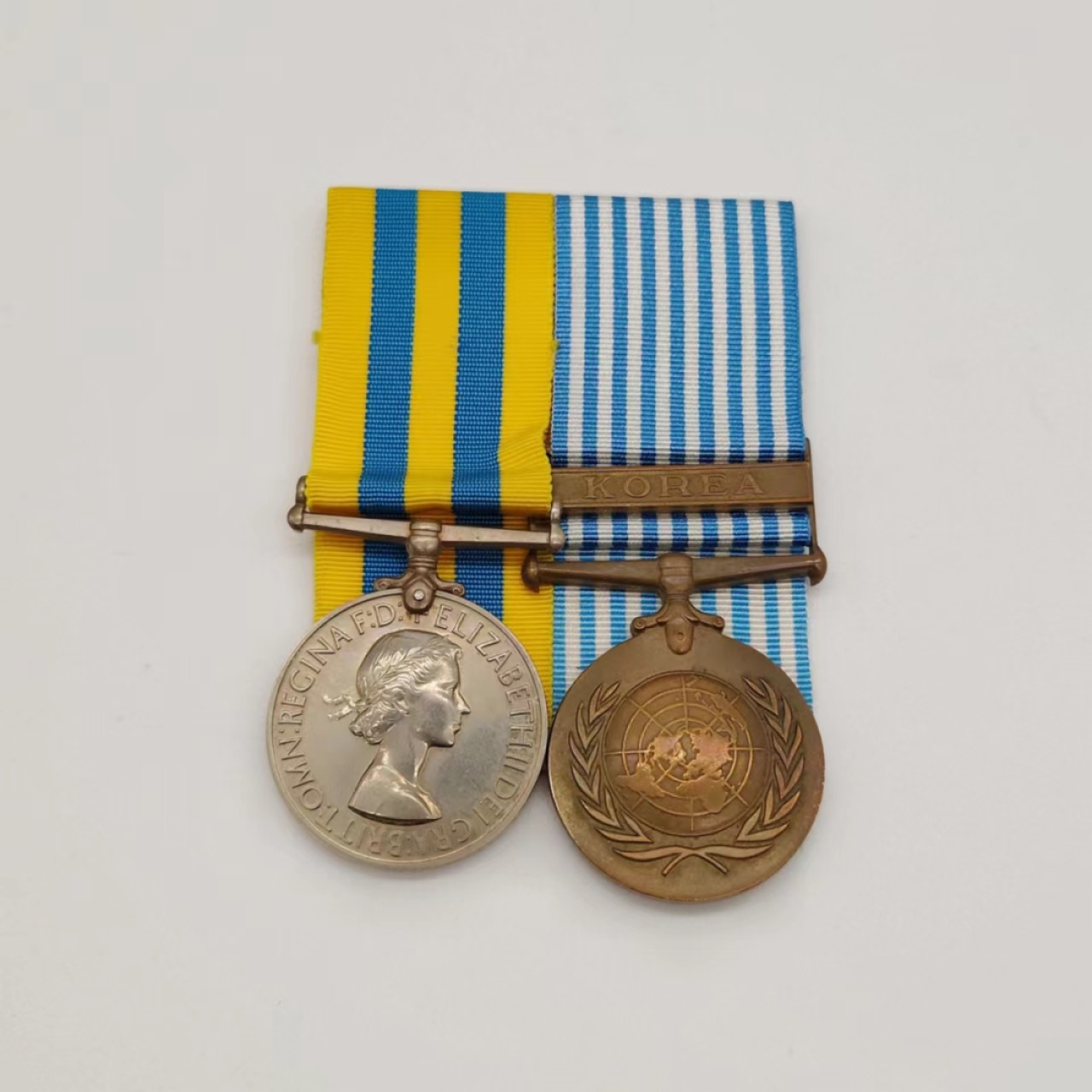 勋章奖章交易所04月17日拍卖 英国朝鲜战争奖章联排