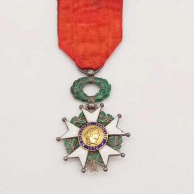 法国第三共和国荣军勋章（银质珐琅）