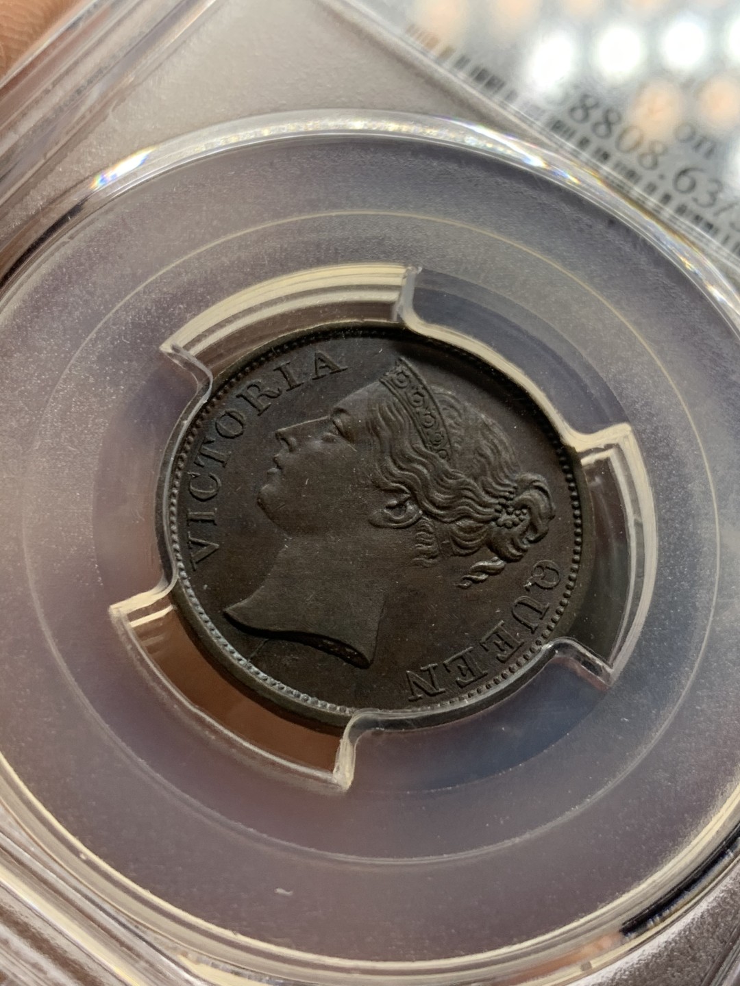 《竞宝斋》第49场-本周日，周一2场连拍（全场不限金额包邮） PCGS-MS63BN 海峡1845年1/2分首年好品少，SA20年拍卖510刀