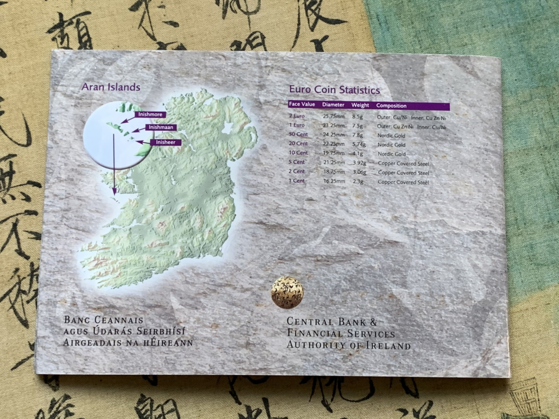 《竞宝斋》第49场-本周日，周一2场连拍（全场不限金额包邮） 卡装 爱尔兰2007年 8枚套 欧元 完美状态