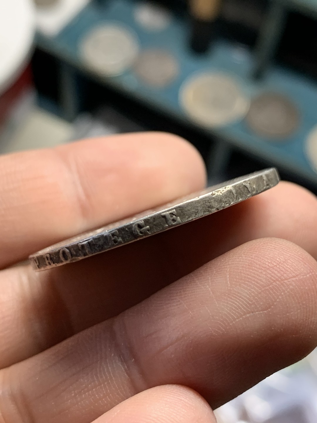 《竞宝斋》第49场-本周日，周一2场连拍（全场不限金额包邮） 1834年法国菲利普斯一世5法郎银币  品如图