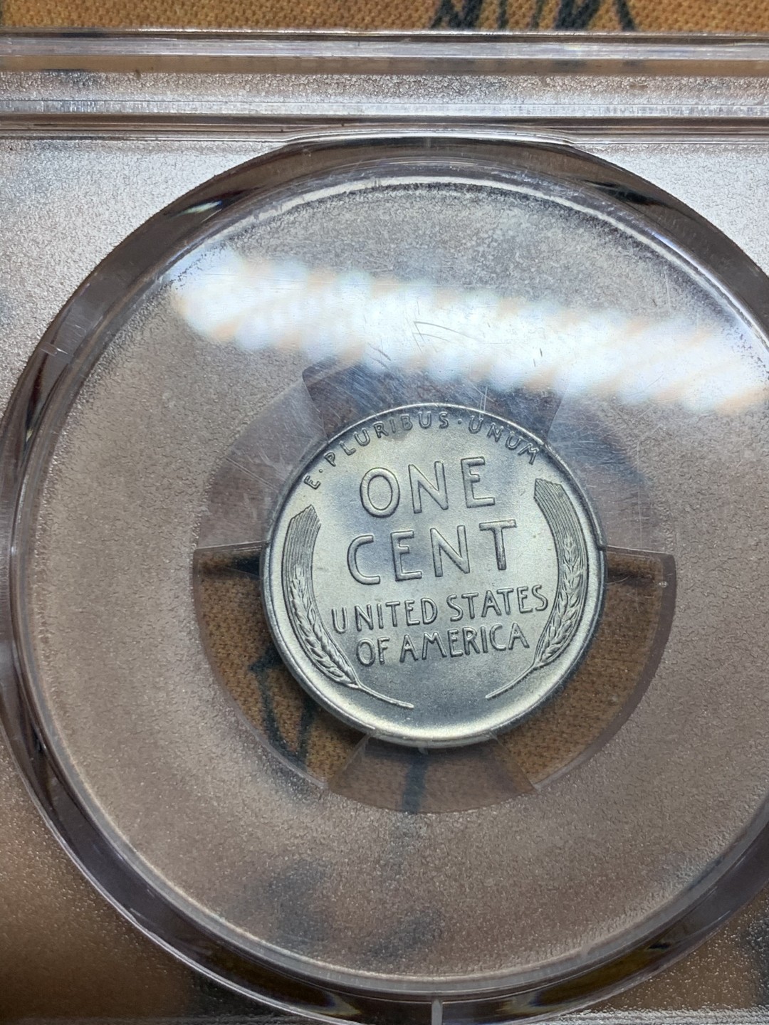 《竞宝斋》第49场-本周日，周一2场连拍（全场不限金额包邮） PCGS MS67 美国 林肯铁币1美分 因二战 只发行1943年一年 美币经典品种 因为二战流通 所见多为通货 高分少见 N盒MS65在竞宝斋最近拍卖中430元成交