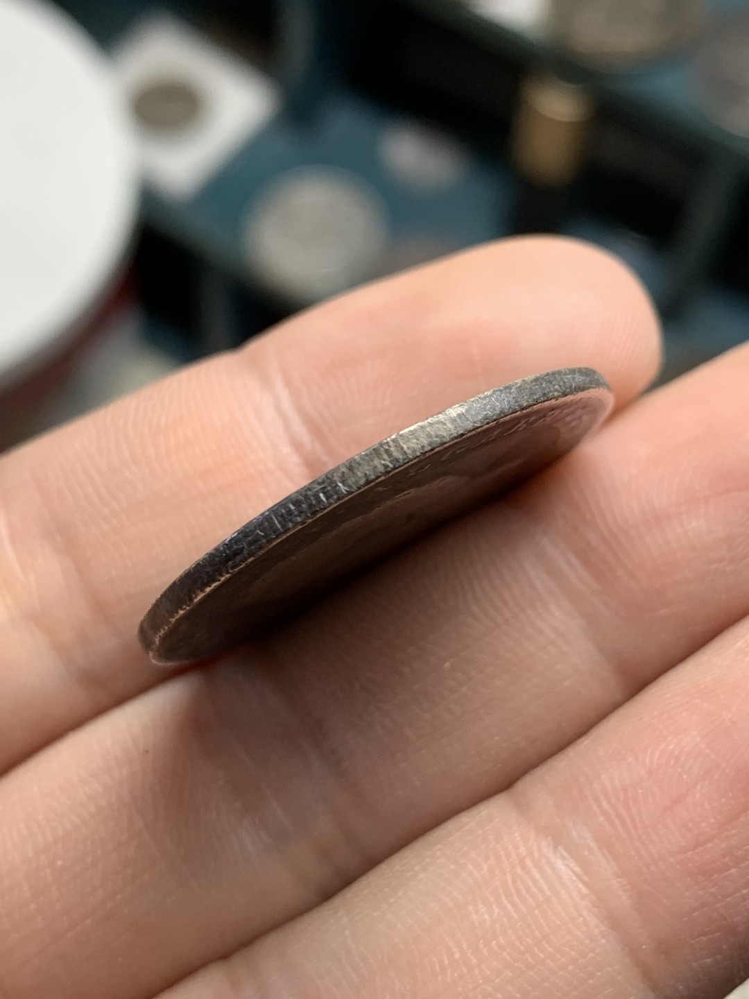 《竞宝斋》第49场-本周日，周一2场连拍（全场不限金额包邮） 1867年葡萄牙路德路易斯一世500瑞斯银币 品如图