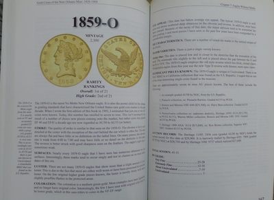 世界钱币章牌书籍专场拍卖11.01 美国新奥尔良造币厂金币目录1839-1909