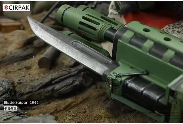 零元拍：CIRPAK 15寸 塞班刀锋Blade.Saipan 1944|M72机甲 雕像，总高度约40公分