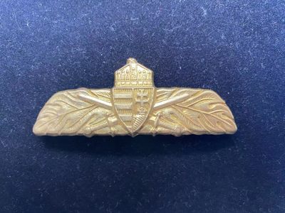 包罗万象——号角文化钱币/徽章专场拍卖第5期 - 匈牙利步兵徽章