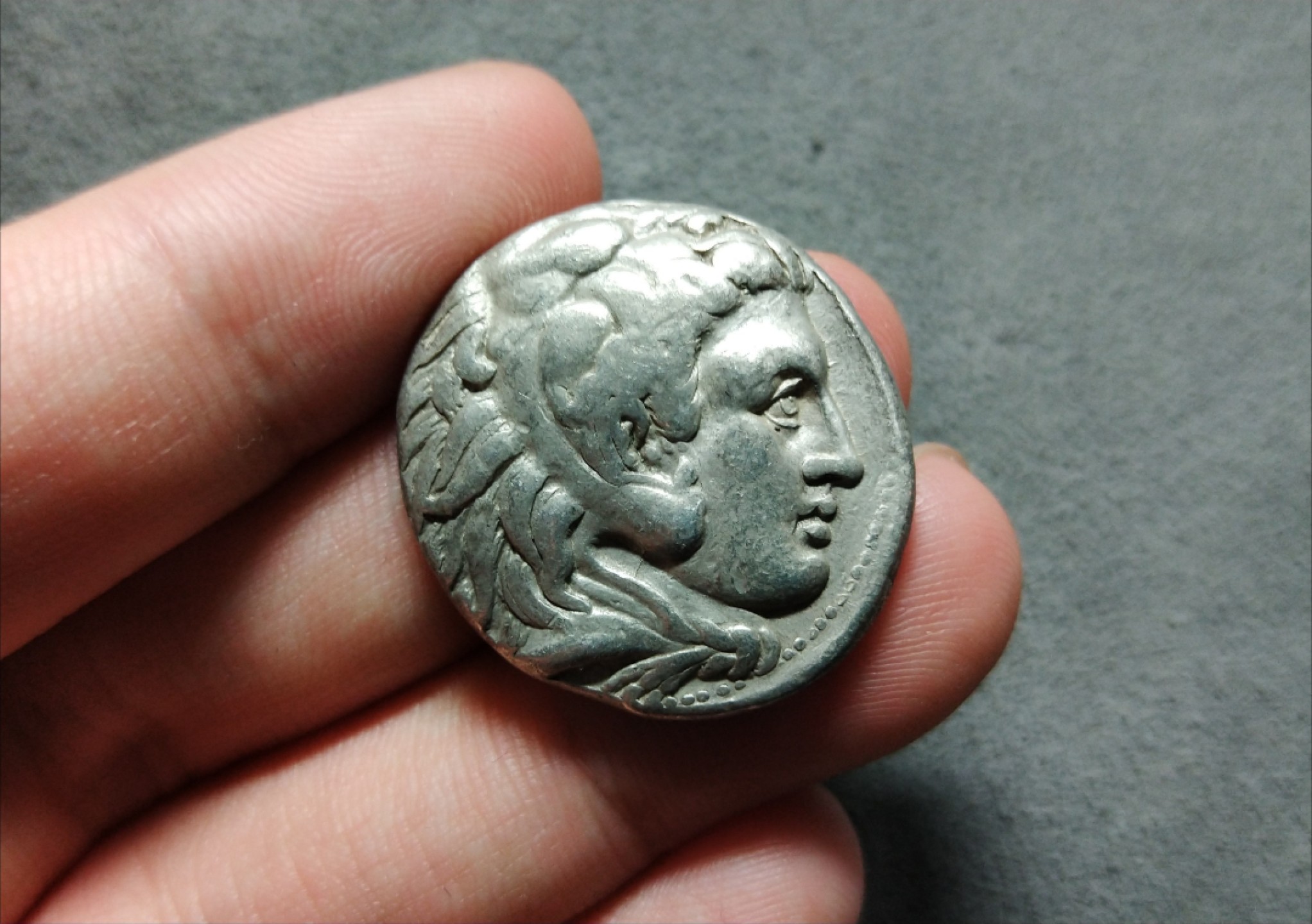 【古希腊币】塞琉古王国塞琉古一世四德银币大力神四德银币高浮雕感  【古希腊币】塞琉古王国塞琉古一世四德银币大力神四德银币高浮雕感 