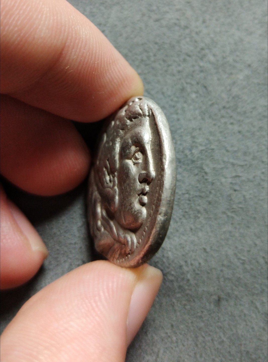 【古希腊币】塞琉古王国塞琉古一世四德银币大力神四德银币高浮雕感  【古希腊币】塞琉古王国塞琉古一世四德银币大力神四德银币高浮雕感 