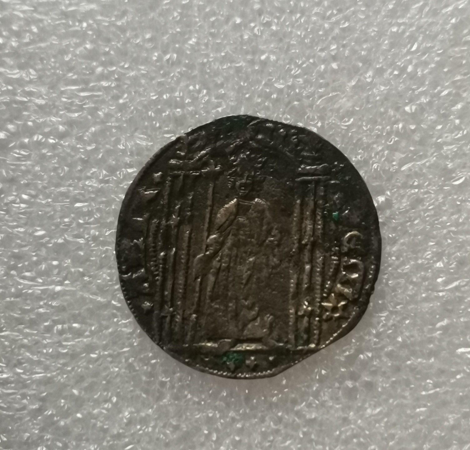 瓶子🏺第35期拍卖 中世纪法国1380-1442年查理六世铜代币（稀少）